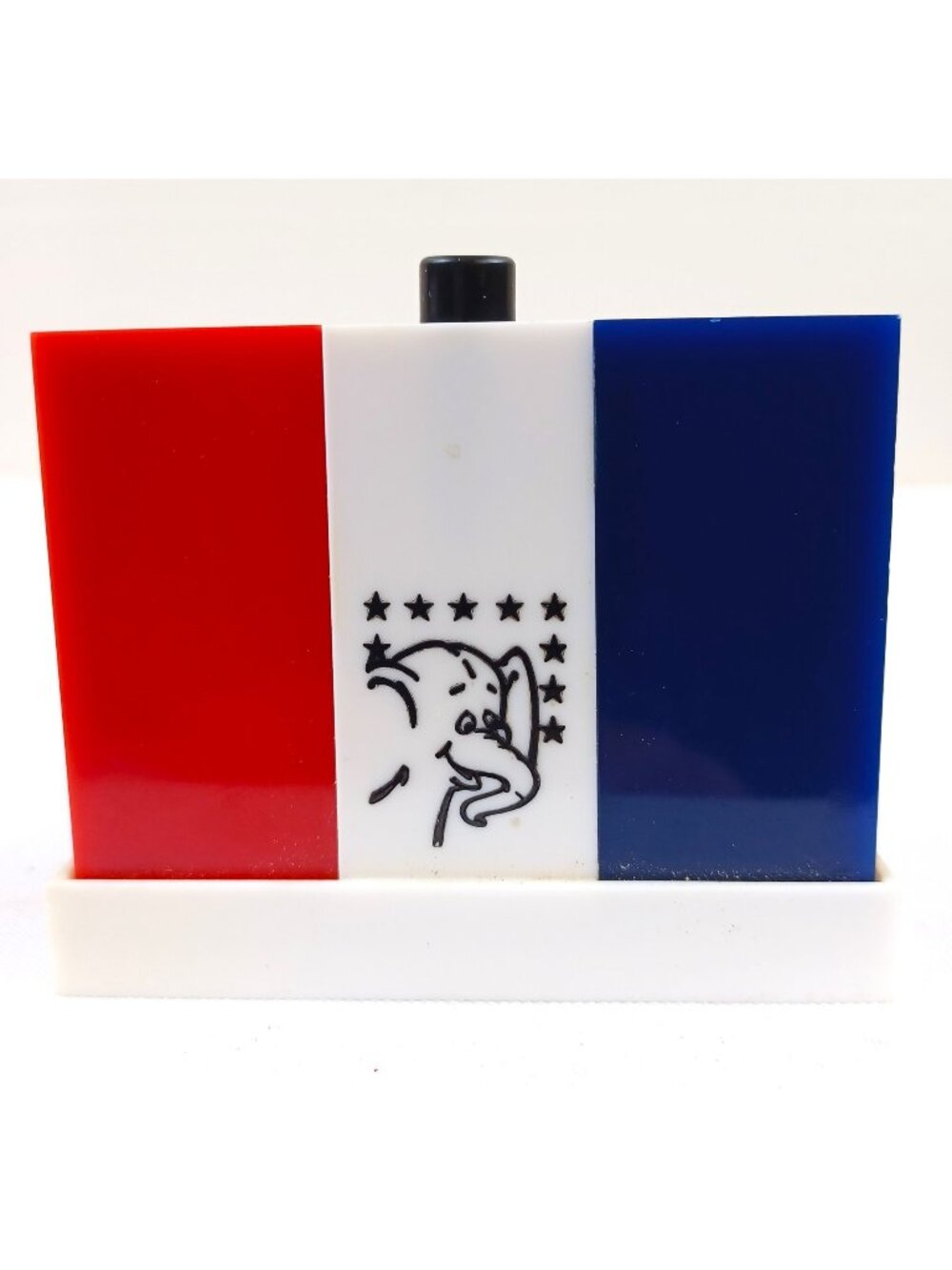 Vintage Republican Elephant Salt & Pepper Shakers Red White Blue Political